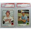 Image 8 : 10-1973 TOPPS BASEBALL CARDS PSA MINT 9's