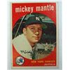 Image 1 : 1959 TOPPS #10 MICKEY MANTLE NICE EXCELLENT