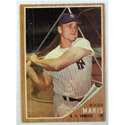 1962 TOPPS #1 ROGER MARIS VGEX