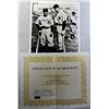 Image 1 : 8 X 10 PHIL RIZZUTO AUTOGRAPHED PHOTO PICTURED WITH DiMAGGIO