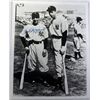 Image 2 : 8 X 10 PHIL RIZZUTO AUTOGRAPHED PHOTO PICTURED WITH DiMAGGIO