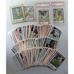1983 JOGO Football CFL Limited Set  PSA 8 Moon & Watts