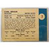 Image 2 : 1961 Fleer Basketball #7 Carl Braun PSA NM 7