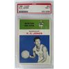 Image 1 : 1961 Fleer Basketball #22 K.C. Jones PSA NM7  ROOKIE