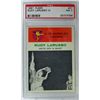 Image 1 : 1961 Fleer Basketball #57 Rudy Larusso in action  PSA NM7
