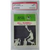 Image 1 : 1961 Fleer Basketball #62 Bill Russell in action PSA NM7
