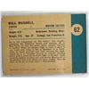 Image 2 : 1961 Fleer Basketball #62 Bill Russell in action PSA NM7