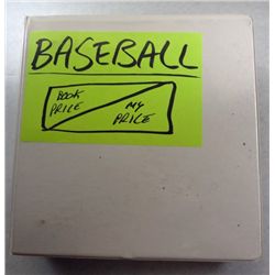 Stuffed Baseball Binder Full of Singles & Inserts.