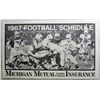Image 2 : Group of 3 Pristine 1967 College & Pro Football Schedule