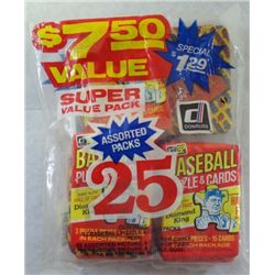 Sealed DONRUSS  Super Value Pack.