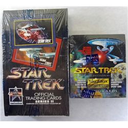 2 Star Trek Sealed Wax Boxes