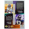 Image 3 : 46 Collectors Choice "Building Blocks" Football Cards (Many Duplicates)