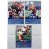 Image 2 : 3 NFL Experience/Classic Cards "Red Seal" Each Card is 1 of 150