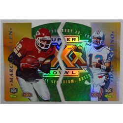 PAIR NFL EXPERIENCE/CLASSIC FOOTBALL CARDS