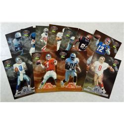 11 NFL Experience/Classic Football Cards "Game Card Edition"