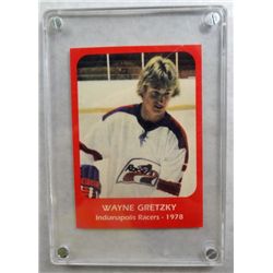 1978 Wayne Gretzky "Indianapolis Racers"  Hockey Card    RARE!!!