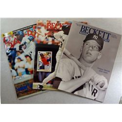 Lot of 3 Beckett Monthly Guides -   MANTLE / JORDAN / SOSA