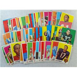 85 1969 Topps football cards