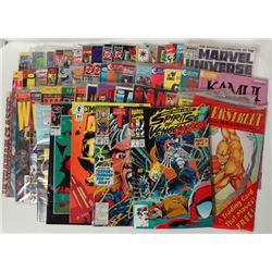 50- Misc Comic Books, The Mighty Thor, Mecha & Ghost Rider, Late 80's / 90's