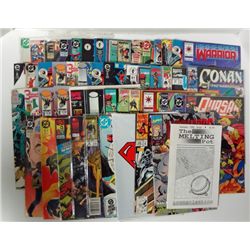 50-Comic Books The Amazing Spiderman, Superman, Warheads Black Dawn