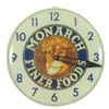 Image 1 : 1930's Monarch Finer Foods Advertising Clock