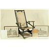 Image 1 : Antique Rocking Chair Gifted By L.B.J. with Letter