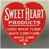 Image 1 : Sweet Heart Flour Porcelain Sign