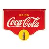 Image 1 : 1939 Coca-Cola Hanging D/S Porcelain Sign