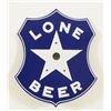 Image 1 : Lone Star Beer Shield Porcelain Propeller Sign
