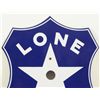 Image 2 : Lone Star Beer Shield Porcelain Propeller Sign