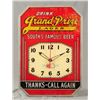 Image 1 : 1930's Grand Prize Beer Reverse Painted Clock