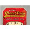 Image 2 : 1930's Grand Prize Beer Reverse Painted Clock