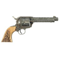 Texas Ranch Brand Engraved Colt SAA .357 FFL