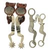 Image 1 : Mint Dee Boone Matching Gal Leg Bit & Spurs