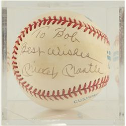 Mickey Mantle Autographed Baseball