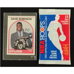 Two David Robinson Rookie Cards San Antonio Spurs