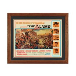 "The Alamo" Movie Poster John Wayne