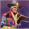Image 1 : Hopalong Cassidy Unique Giclee By Malcolm Furlow