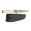 Image 1 : M.H. Jones Fossil And Ivory Handle Custom Knife