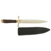 Image 1 : Sheffield Double Edged Dagger With Sheath