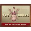 Image 1 : "Try Shiner Beers" Beer Advertising Mirror