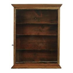 Barber Mug  Display Cabinet