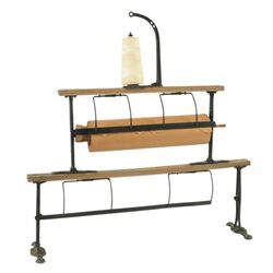 Country Store Paper Cutter with String Dispenser
