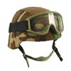 Image 1 : PASGT Kevlar Army Combat Helmet & Goggles