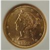 Image 2 : 1898-S $5 GOLD LIBERTY NGC MS-62