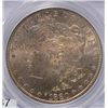Image 2 : 1880-S MORGAN DOLLAR PCGS MS66 END OF ROLL COIN, TONED OBV. WHITE REV