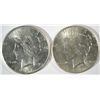 Image 1 : PEACE DOLLAR: 1926 MS63, 1926-S MS61
