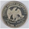 Image 2 : 1882 TRADE DOLLAR PROOF 62, RARE, 1097 MINTED
