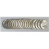 Image 1 : 1953-S FRANKLIN HALF DOLLAR ROLL INCREDIBLE ORIGINAL GEM BU 20 COINS