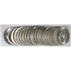Image 1 : 1952-S FRANKLIN HALF DOLLAR ROLL INCREDIBLE ORIGINAL GEM BU 20 COINS